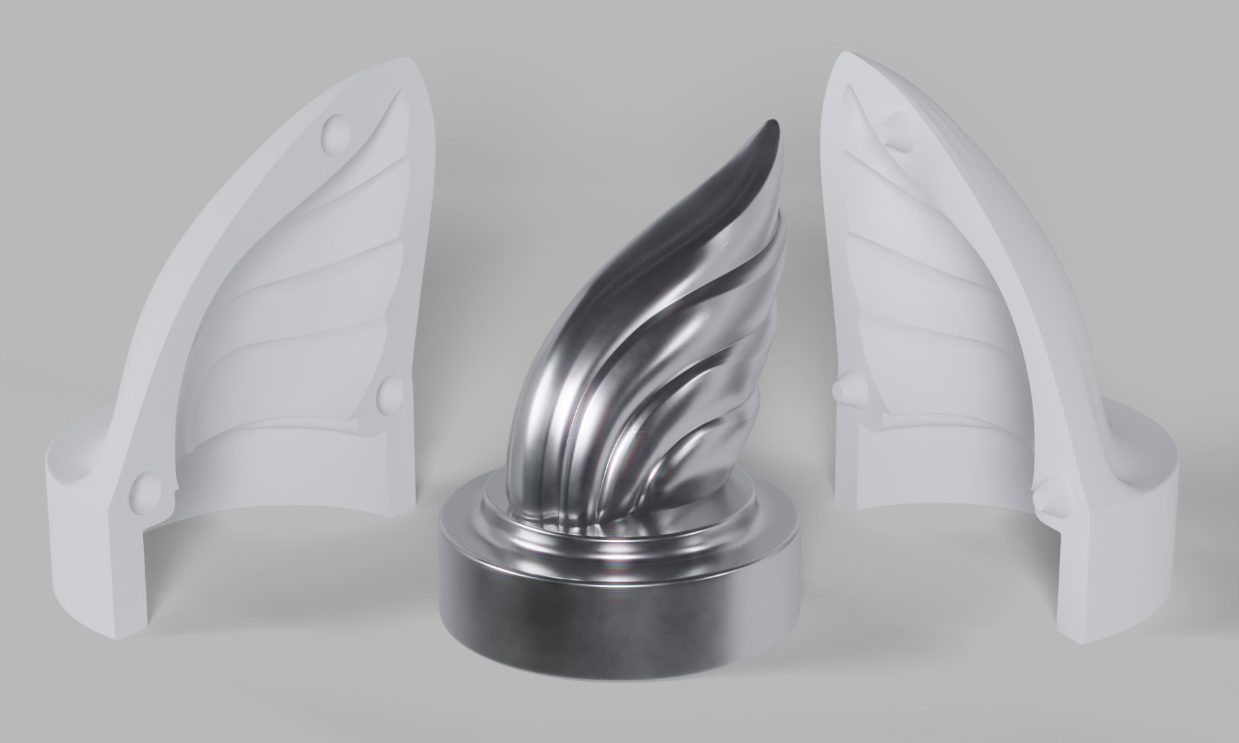 Mathis-Automobil-Figur Gussformen (3D-Druck)